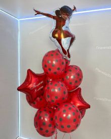 Фонтан шаров с Леди Баг