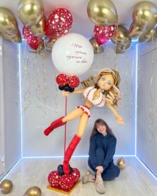 Стриптизерша из шаров