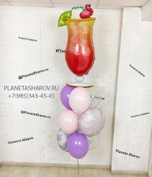 Шары с коктейлем