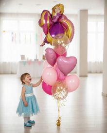 Шары с Рапунцель