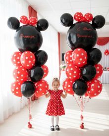 Фонтан шаров Мини Маус