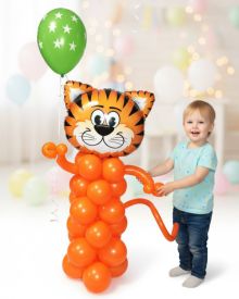 Тигр из шаров