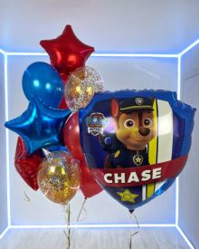 Фонтан шаров с Гонщиком