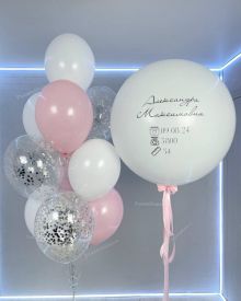 Шары на выписку девочки