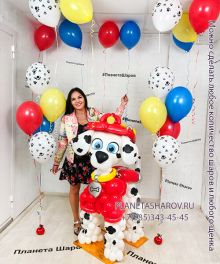 Далматинец из шаров