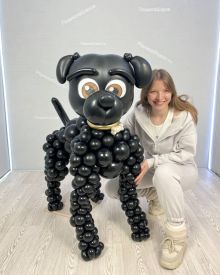 Собака из шаров