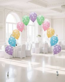 Гелевая арка из шаров