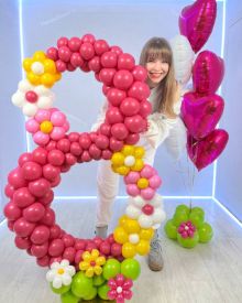 Цифра из шаров 8