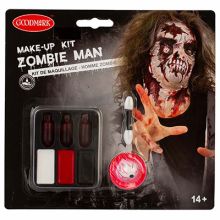 Грим HWN Зомби 3цв +3капс крови +акс