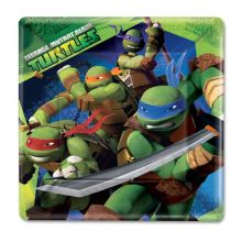 Тарелка Черепашки-Ниндзя 25см квад 8шт/А
