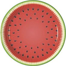 Тарелка Арбуз 23см 8шт/Р
