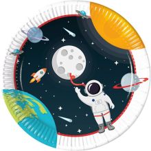 Тарелка Открытый Космос 23см 8шт/Р