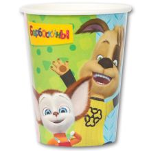 Стакан бум Барбоскины 250мл 6шт/G