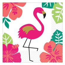 Салфетка ALOHA Фламинго 25см 16шт/А Салфетка ALOHA Фламинго 25см 16шт/А