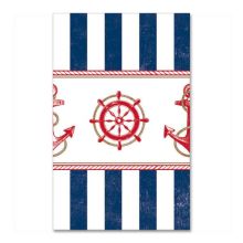 Скатерть п/э Морская 1,4х2,6м/А