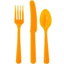 Столовые приборы пласт Orange Peel 24штA