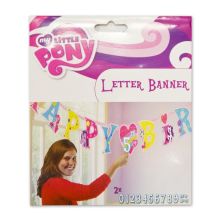 Гирлянда-буквы НВ My Little Pony 1,8м/A