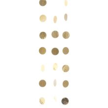 Гирлянда Круги Gold блеск 2,1м 6шт/A
