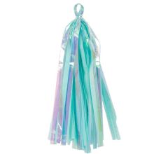 Гирлянда Тассел бирюзов/перламутр 20лист