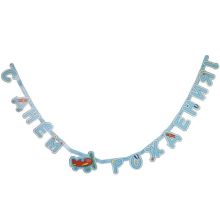 Гирлянда-букв С ДР Самолётики 210см/G