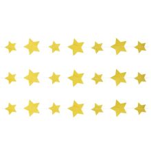 Гирлянда н/нитке Звёзды золот блеск 2,2м