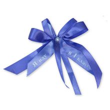 Бант-значок Я ИДУ В 1 КЛАСС сиреневый