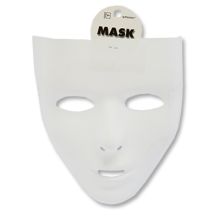 Маска пластик белая/А