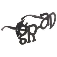 Очки Выпускник черные/G