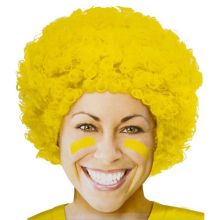 Парик Кудрявый желтый/A