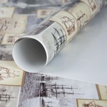 Бумага упак Корабли 67х99см