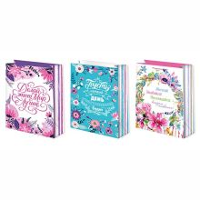 Пакет бум Пожелания Цветы 14х18