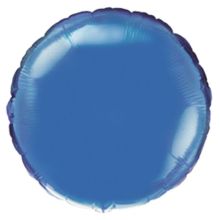 Ф Б/РИС 18" КРУГ Металлик Blue(FM)