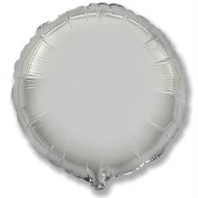 Ф Б/РИС 18" КРУГ Металлик Silver