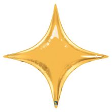П Б/РИС 40" ЗВЕЗДА 4х-конечная Gold