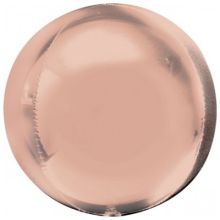 А 3D СФЕРА Б/РИС 16" Металлик Rose Gold