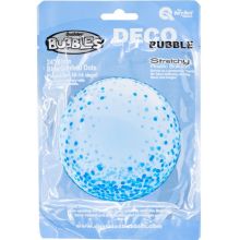 П BUBBLE DECO 24" Конфетти голубое