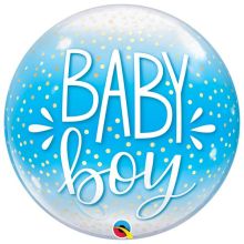 П BUBBLE 22" Baby Boy конфетти П BUBBLE 22" Baby Boy конфетти