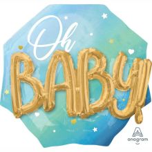 А ДЖАМБО Oh Baby Буквы 3D мальчик P75 А ДЖАМБО Oh Baby Буквы 3D мальчик P75