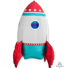 Шар объёмная ракета