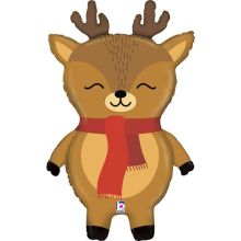  Олень с шарфом