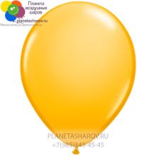 Темно-желтые воздушные шары