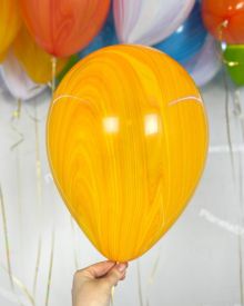 Карамельные желтые шары