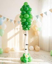 Береза из шаров