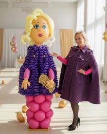 Фигура из шаров по фото