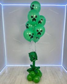 Крипер с воздушными шарами