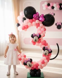 Цифра в стиле Минни