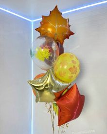 Фонтан осенних шаров