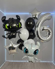 Шары с драконами