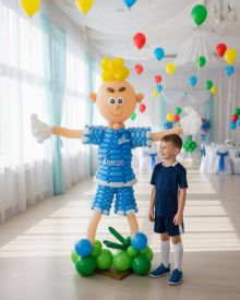 Вратарь из шаров Зенит