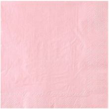 Салфетка Пастель розовая 33см 12шт/G